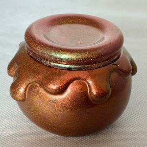 Metallic Bronze Decorative Jar